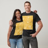 Vintage Lüster: Nahtloses Muster T-Shirt (Unisex)