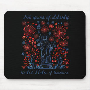 Vintage Lustig 250 Jahre Freiheit 1776-2026 4. Mousepad