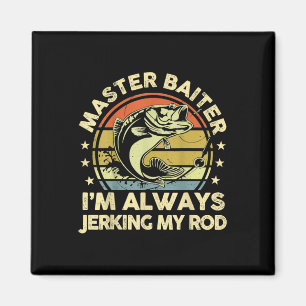 Vintage Lustig Fishing Master Köder Ich bin immer Magnet