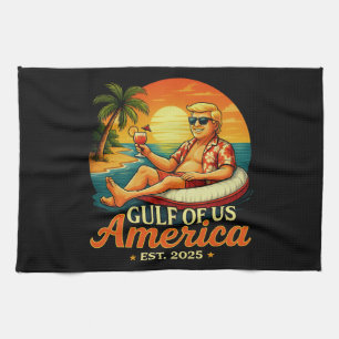 Vintage Lustig Trump Amerikas Golf 2025 Geschirrtuch