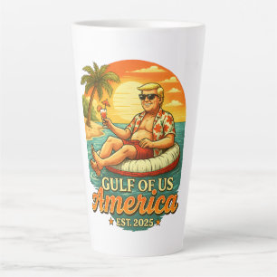 Vintage Lustig Trump Amerikas Golf 2025 Milchtasse