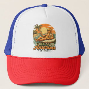 Vintage Lustig Trump Amerikas Golf 2025 Truckerkappe