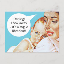 Vintage lustige Postkarte