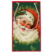 Vintage lustige Sankt Kleine Geschenktüte (Rückseite)