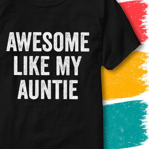 Vintage lustiger Familien-Spruch großartig wie mei T-Shirt