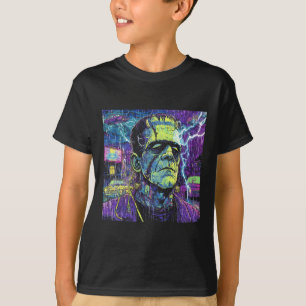 Vintage lustiger Frankenstein-Monster-Liebhaber gr T-Shirt