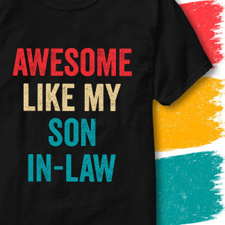 Vintage Lustiger Spruch Großartig Wie Mein Schwieg T-Shirt