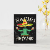 Vintage Lustiger Spruch Nacho Durchschnittlicher E Karte (Gelbe Blume)