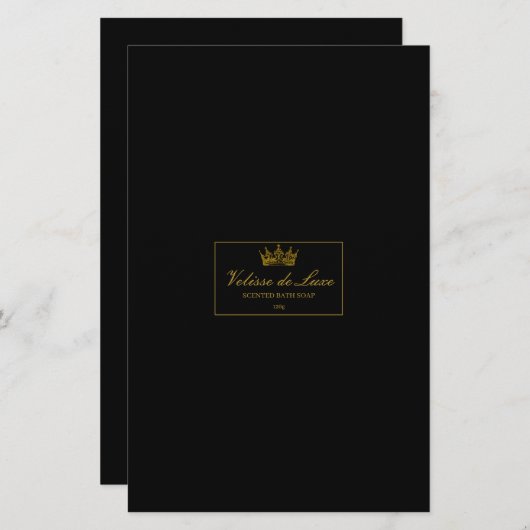 Vintage Lux Soap Wrap Paper (Vorne/Hinten)