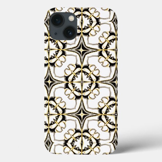Vintage Luxe Fliese Case-Mate iPhone Hülle (Rückseite)