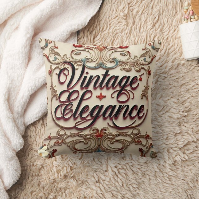 "Vintage Luxus Chic" " Kissen (Decke)