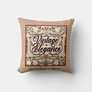 "Vintage Luxus Chic" Kissen