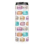 Vintage Macaron Cookies Thermosbecher (Rückseite)