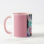VINTAGE MÄDCHEN Bunny ~ Tasse (Links)
