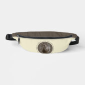 Vintage Madonna und Kind mit Silberrahmen Bauchtasche (Vorderseite)