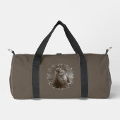 Vintage Madonna und Kind mit Silberrahmen Duffle Bag (Vorderseite)