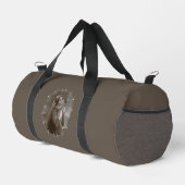 Vintage Madonna und Kind mit Silberrahmen Duffle Bag (Rechte Ecke)