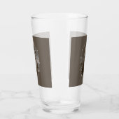 Vintage Madonna und Kind mit Silberrahmen Glas (Rechts)