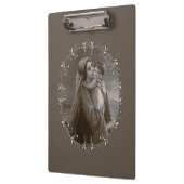 Vintage Madonna und Kind mit Silberrahmen Klemmbrett (Links)