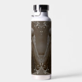 Vintage Madonna und Kind mit Silberrahmen Trinkflasche (Rechts)