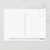 Vintage Madonna und Kind Weihnachten Postkarte (Rückseite)