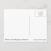 Vintage Madonna Weihnachtspostkarte Feiertagspostkarte (Rückseite)