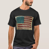 Vintage MAGA-Flag-Unabhängigkeitserklärung T-Shirt (Vorderseite)