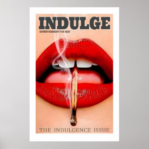 Vintage-Magazin-Cover-Kunst-Druck Poster