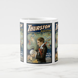 Vintage-Magic-Plakat, Thurston, Der große Magier Jumbo-Tasse