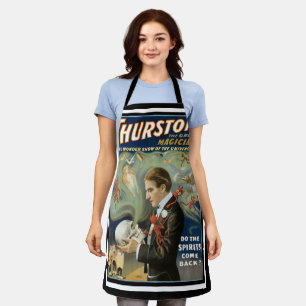 Vintage-Magic-Plakat, Thurston, Der große Magier Schürze