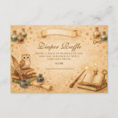 Vintage Magic Potion Diapper Raffle Begleitkarte (Vorderseite)