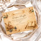 Vintage Magic Potion Windel-Raffle Begleitkarte