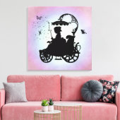 Vintage Magie Leinwanddruck (Insitu (Wohnzimmer))