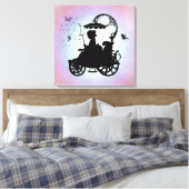 Vintage Magie Leinwanddruck (Insitu (Schlafzimmer))