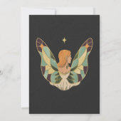 Vintage Magie Märchen Geburtstag Einladung (Rückseite)