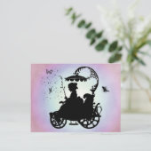 Vintage Magie Postkarte (Stehend Vorderseite)