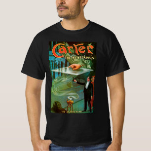 Vintage-Magieposter, Carter der Geheimnisvolle T-Shirt