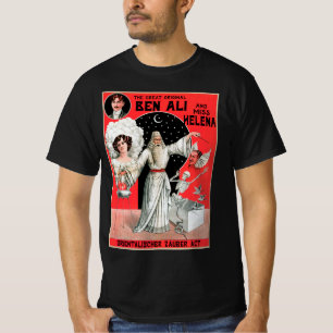 Vintage-Magieposter, der große Original Ben Ali T-Shirt