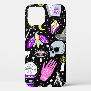 Vintage magische Hexe nahtlos. Hexerei b Case-Mate iPhone Hülle