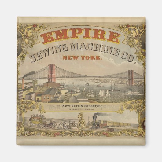 Vintage-Magnet New York City Magnet (Vorne)