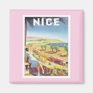 Vintage Magnet Nizza Frankreich
