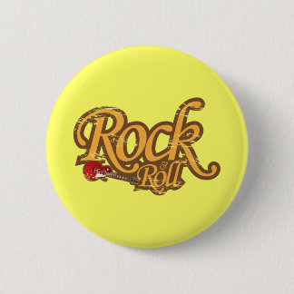 Vintage Magnet, Schlüsselanhänger, Knopf - Rock 'n Button