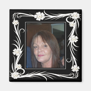 Vintage Magnet Vintage Florales Bild hinzufügen