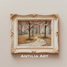 Vintage-Magnolienblüten-Mosaik-Botanischer Park