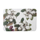 Vintage Magnolische Blume Blüten Bathmat Badematte (Vorderseite)