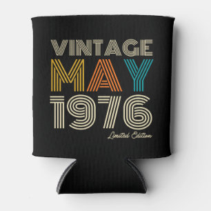 Vintage MAI 1976 Benutzerdefiniertes Jahr Dosenkühler