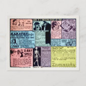 Vintage Mail Bestellanzeige Postkarte (Vorderseite)