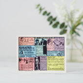 Vintage Mail Bestellanzeige Postkarte (Stehend Vorderseite)