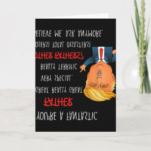 Vintage Make Father's Day Great Again Dad Lustig D Karte