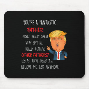 Vintage Make Father's Day Great Again Dad Lustig D Mousepad